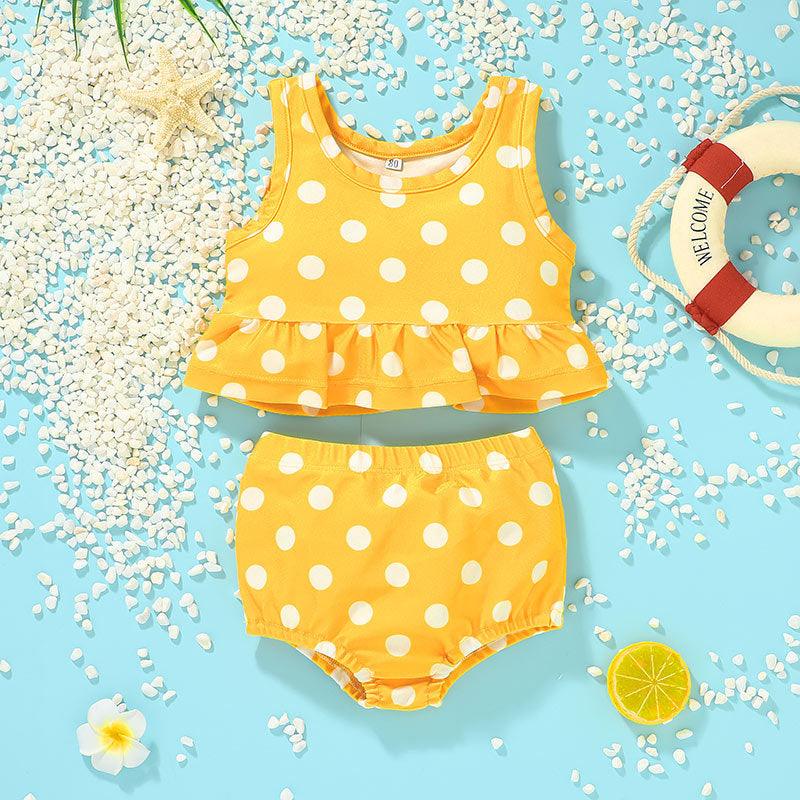 Baby Fashion Swimsuit Two-piece Set - PrettyKid