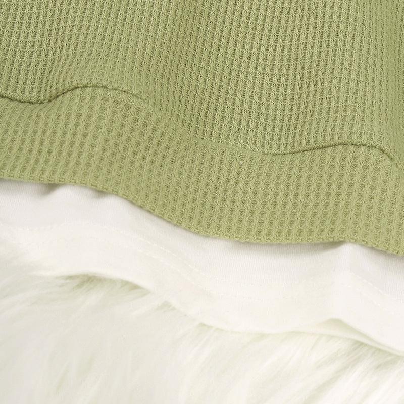 Toddler Kids Boys and Girls Solid Color Long Sleeved Leisure Suit - PrettyKid