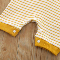 Toddler kids summer sleeveless striped jumpsuit baby crawling suit - PrettyKid