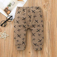 Baby Boys Girls Cartoon Fox Printed Long Sleeve Jumpsuit Pants Set - PrettyKid