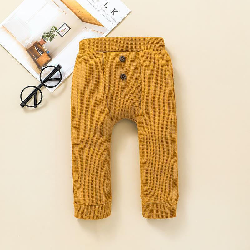 Baby Girls Casual Solid Color Sweater Set Wholesale Baby Clothes Suppliers - PrettyKid