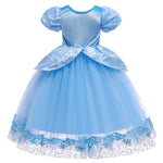Kids Children Girls Cinderella Puffy Skirt Halloween Dress Wholesale Girls Dresses - PrettyKid