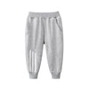 Boys Solid Color Striped Pocket Pants - PrettyKid
