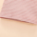 Toddler Boys Girls Striped Short Sleeve Crew Neck T-shirt Top - PrettyKid