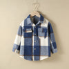 Toddler Kids Colorful Plaid Shirt Top - PrettyKid