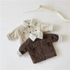 Children's Jacket Winter New Children's Down Thickened Lambswool Tops Corduroy Clothes - PrettyKid