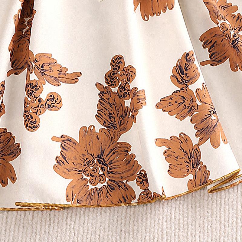 Children's Printed Dress, New Style In Summer