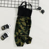 9M-4Y Toddler Girls Outfits Sets Sling Top And Camo Trousers Wholesale Little Girl Clothing - PrettyKid