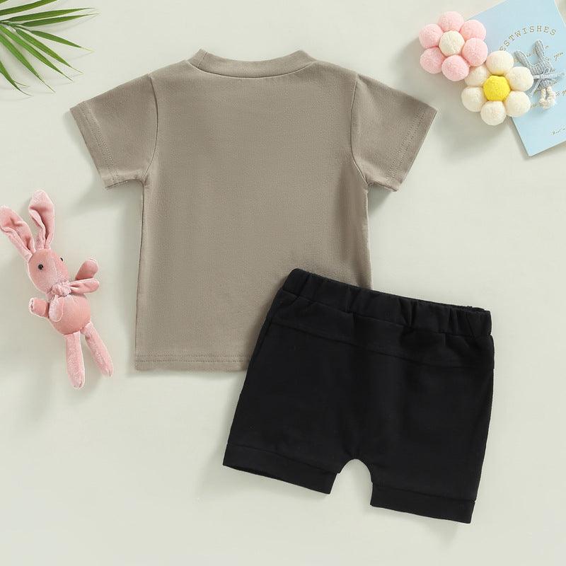 Easter Children's Suit Two-piece Cotton