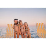 Long-sleeved Split Swimsuit Children's Swimsuit Girls One-piece Swimsuit Cute Baby - PrettyKid