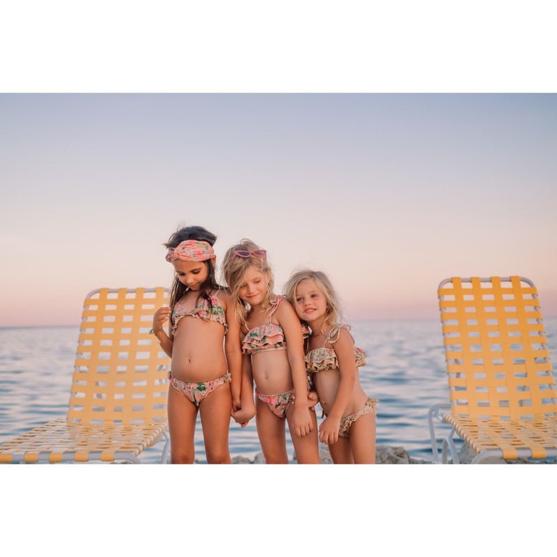 Long-sleeved Split Swimsuit Children's Swimsuit Girls One-piece Swimsuit Cute Baby - PrettyKid