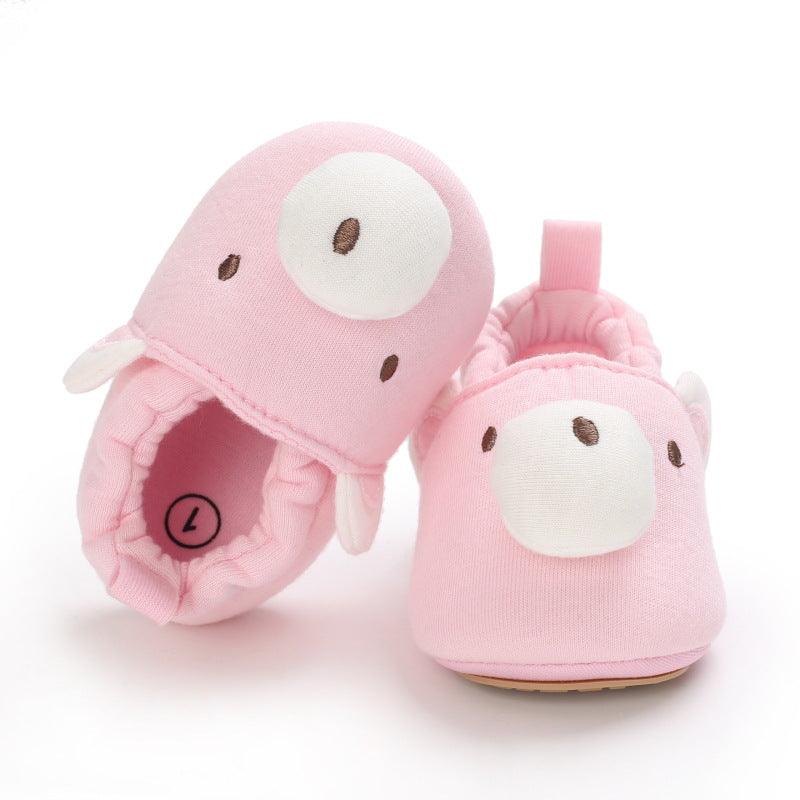 Baby Cartoon Soft Sole Crib Shoes - PrettyKid