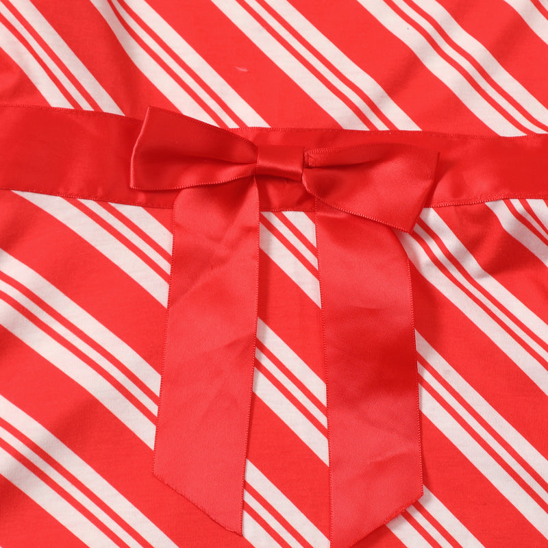 Toddler Kids Girls Striped Christmas Long Sleeve Dress Best Wholesale Childrens Clothing - PrettyKid