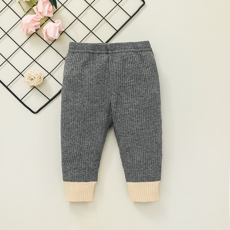 Toddler Boys Girls Solid Color Hoodie Pants Set - PrettyKid