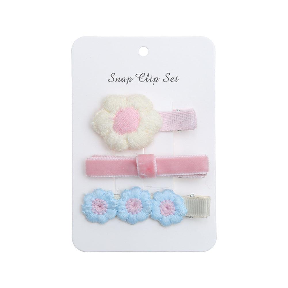 Daisy Hairpin 3-piece Set of Cute Flower Headwear Hairpin