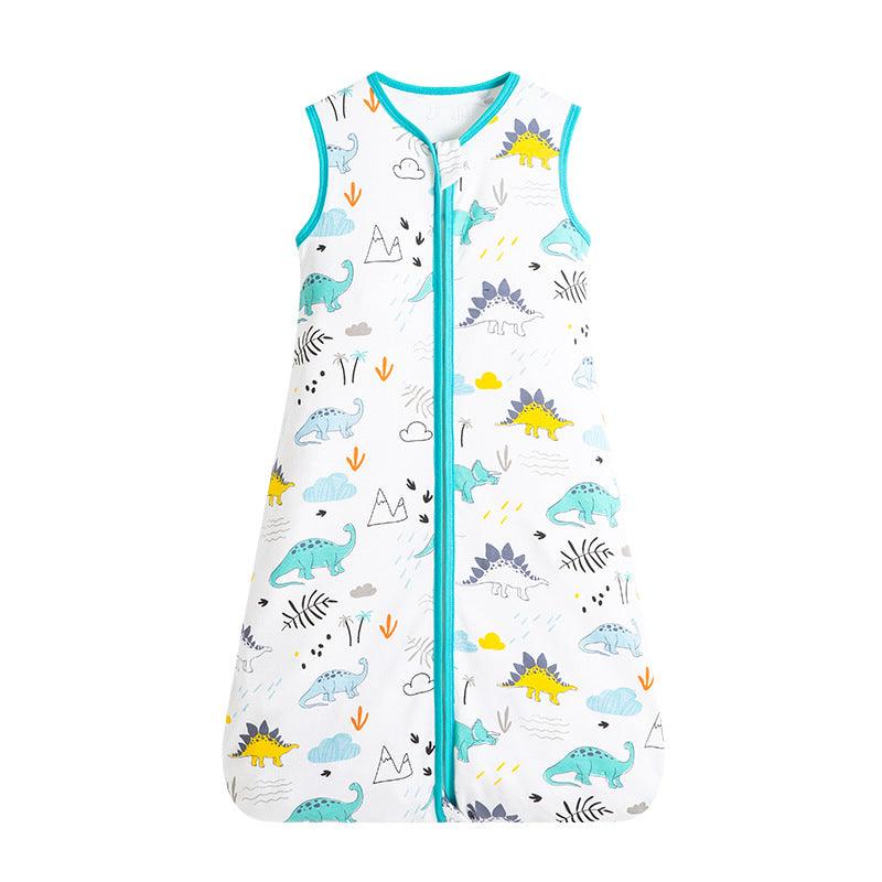 Summer Thin Baby Vest Pajamas Sleeveless Baby Kick Proof Quilt Children's Sleeping Bag - PrettyKid