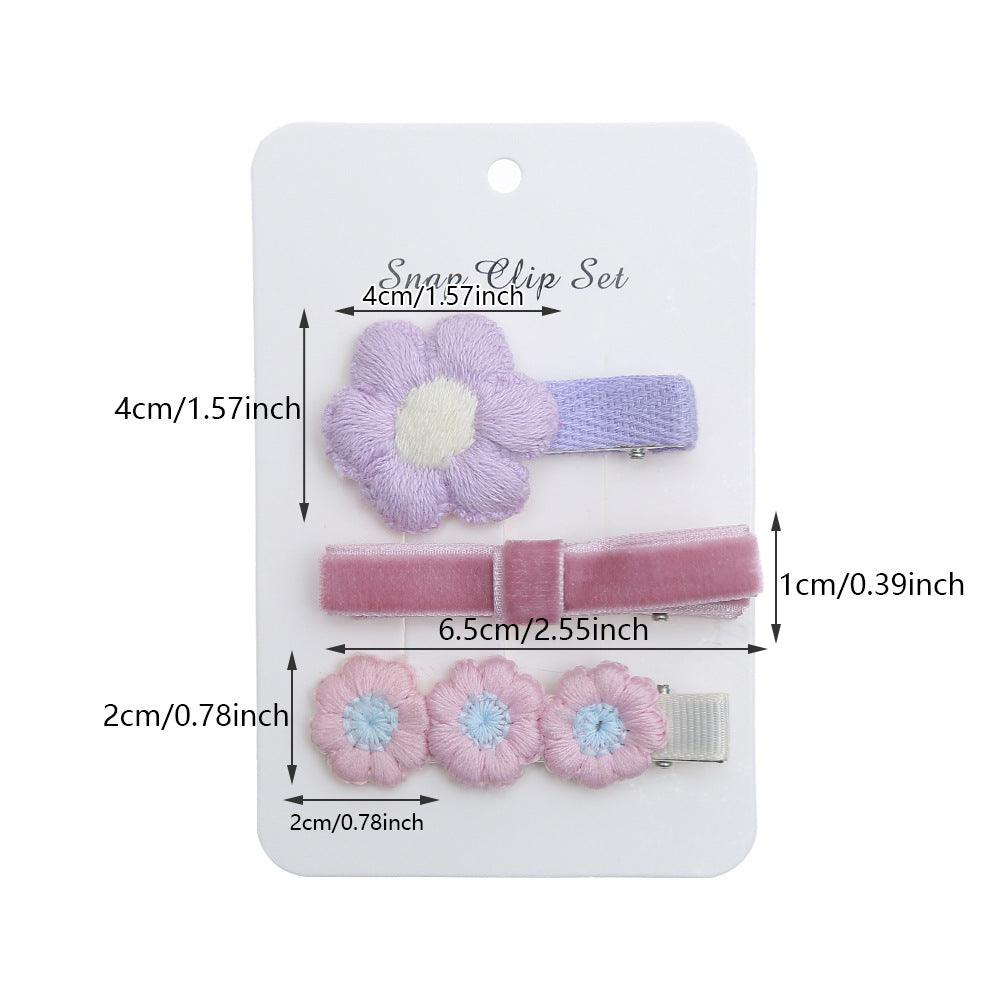 Daisy Hairpin 3-piece Set of Cute Flower Headwear Hairpin