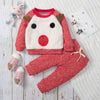 Toddler Boys Girls Red Cute Deer Suit Christmas Dress - PrettyKid