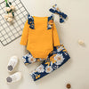Baby Girls Long Sleeved Jumpsuit Floral Suit Wholesale Baby Clothes Online - PrettyKid