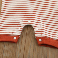 Toddler kids summer sleeveless striped jumpsuit baby crawling suit - PrettyKid