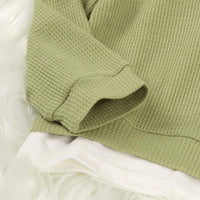 Toddler Kids Boys and Girls Solid Color Long Sleeved Leisure Suit - PrettyKid