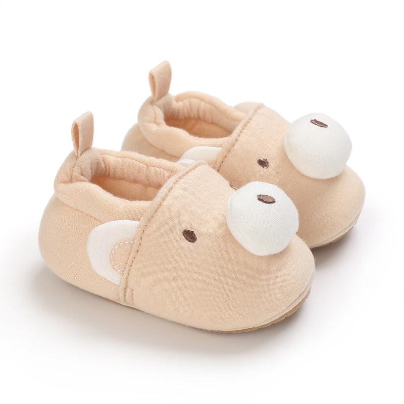 Baby Cartoon Soft Sole Crib Shoes - PrettyKid