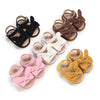 Baby Girls Summer Sandals Cute Bow Knot Rubber Sole Non-slip Toddler Shoes - PrettyKid