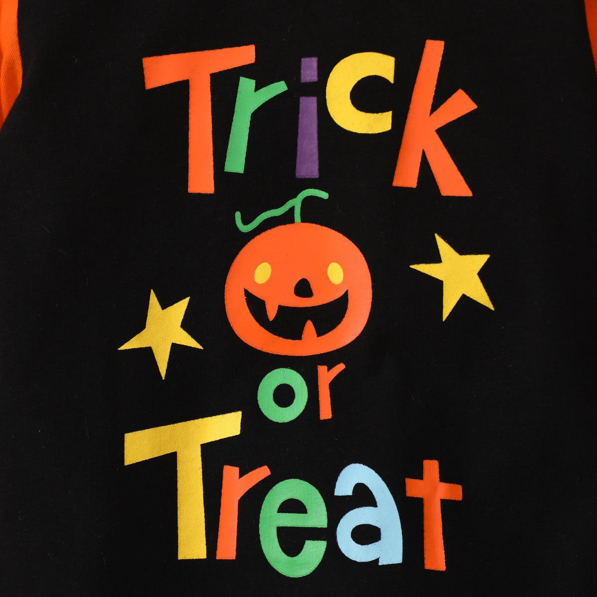 Halloween Baby Cotton Long-sleeved Hooded Jumpsuit Wholesale Baby Clothes Online - PrettyKid