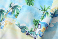 9M-4Y Toddler Boys Coconut Tree Print Button Shirts Wholesale Clothing For Boys - PrettyKid