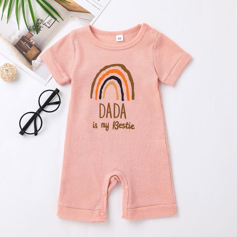 Infant Fashion Flat Angle Romper - PrettyKid