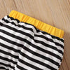 Toddler Boys MAMA's Baby Letter Print Stripe Hooded Long Sleeved Sweater Contrast Pants Set - PrettyKid