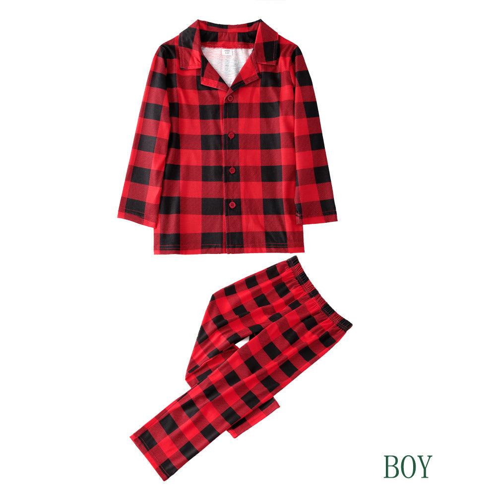 Parent-Child Plaid Long Sleeve Cardigan Sets Mommy And Me Wholesale - PrettyKid