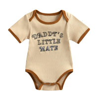 Baby Clothing Wholesale Embroidered Letter Jumpsuit - PrettyKid