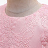 Children Girl's Long Sleeved Solid Mesh Puffy Dress Kids Dress Wholesale - PrettyKid