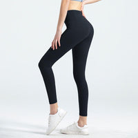 Women Naked Seamless Peach Lifting Fitness Pants Women's Tight High Waist Scrunch Butt Elastic Running Yoga Pants Leggings - PrettyKid