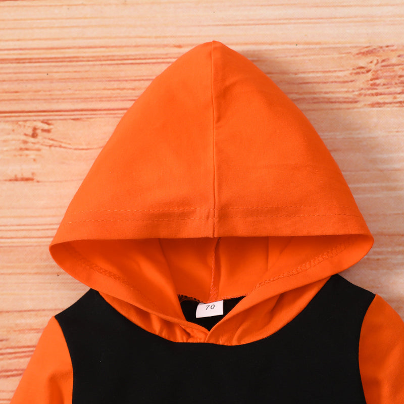 Halloween Baby Cotton Long-sleeved Hooded Jumpsuit Wholesale Baby Clothes Online - PrettyKid