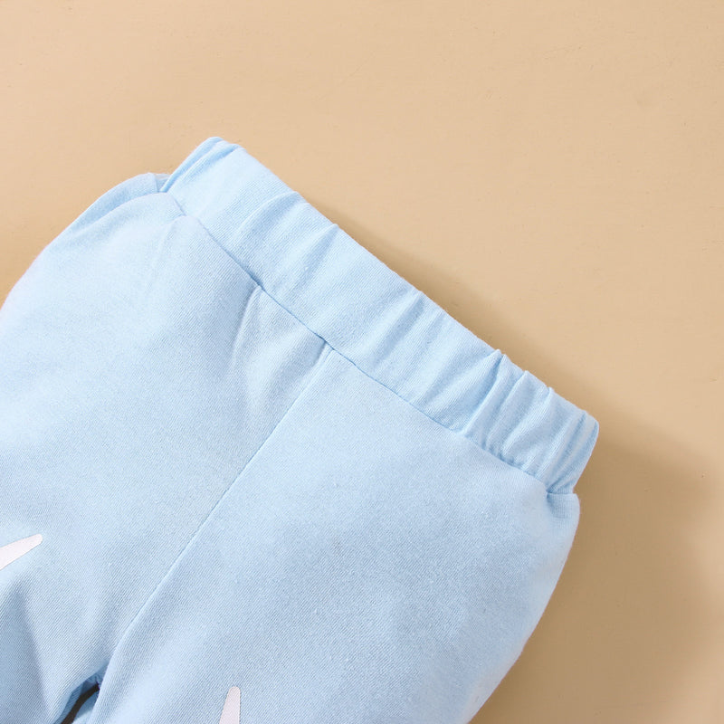 Baby Boys Necktie Printed False Suspender Short Sleeved Jumpsuit Lovely Trousers Hat Set - PrettyKid
