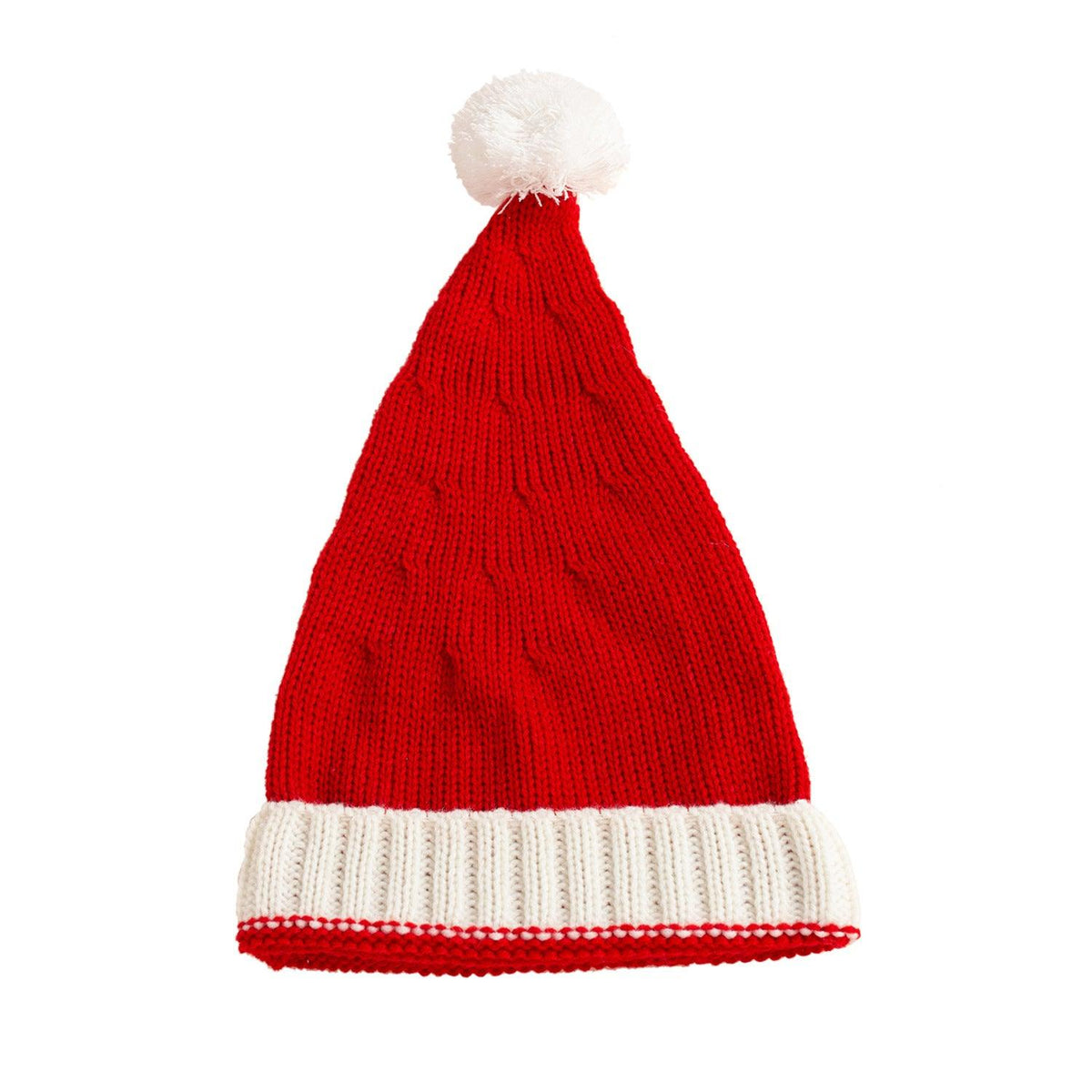 Winter Mommy and Me Wool Ball Christmas Knitted Hat - PrettyKid