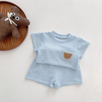 Children's Summer Thin Bear Suit - PrettyKid