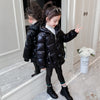 2022 Children's Cotton Padded Jacket Black Thickened Hooded Padded Jacket - PrettyKid