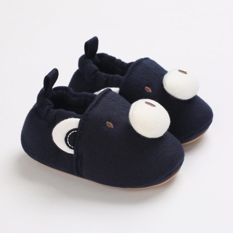 Baby Cartoon Soft Sole Crib Shoes - PrettyKid