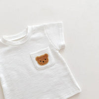 Children's Summer Thin Bear Suit - PrettyKid