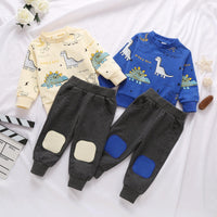 Casual Sweater Autumn and Winter Boys' Long Sleeve Suit - PrettyKid