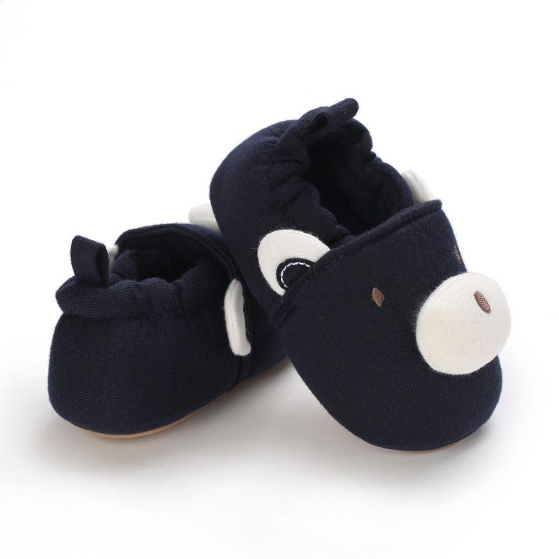 Baby Cartoon Soft Sole Crib Shoes - PrettyKid