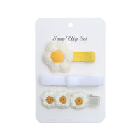 Daisy Hairpin 3-piece Set of Cute Flower Headwear Hairpin