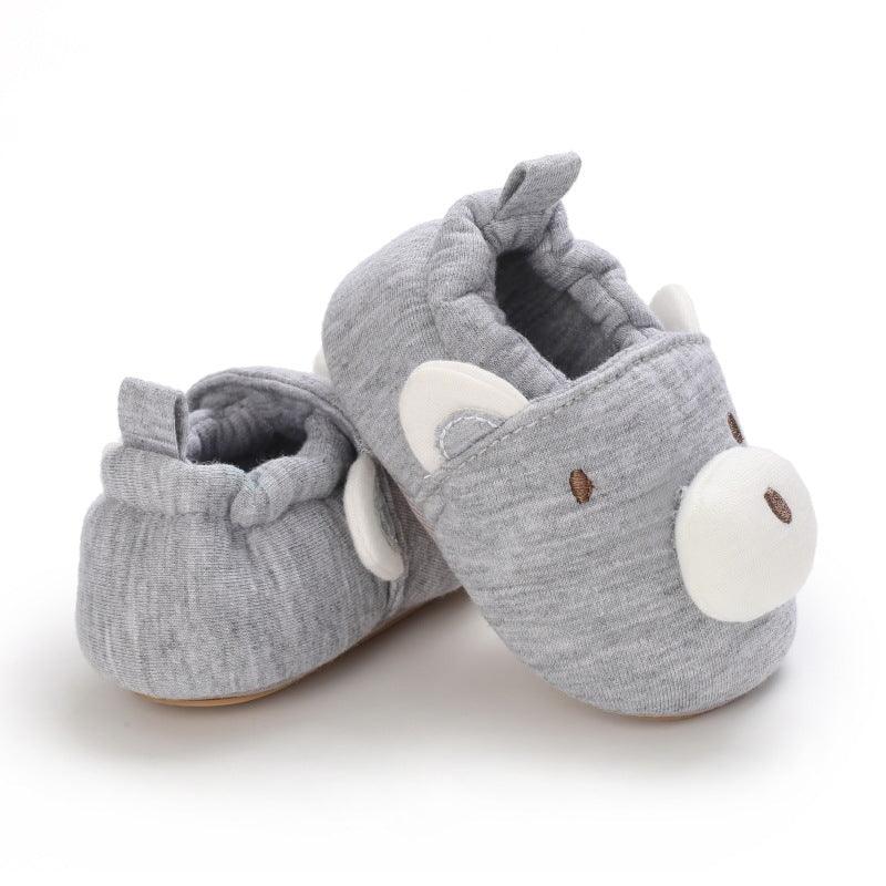 Baby Cartoon Soft Sole Crib Shoes - PrettyKid