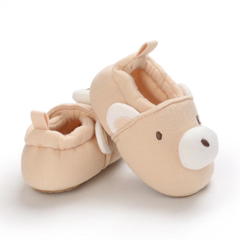 Baby Cartoon Soft Sole Crib Shoes - PrettyKid