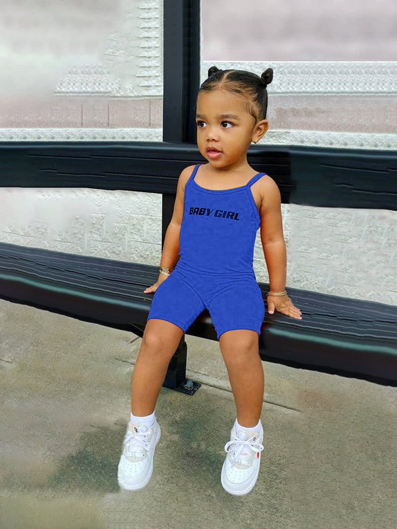 Toddler Kids Girls Multicolor Sleeveless Pullover Sportswear Set - PrettyKid