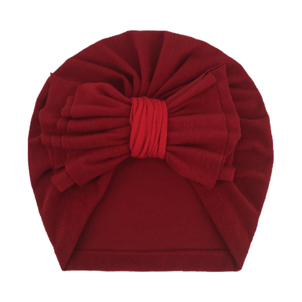 Autumn and Winter Children's Bow Hat Girls' Warm Hat - PrettyKid