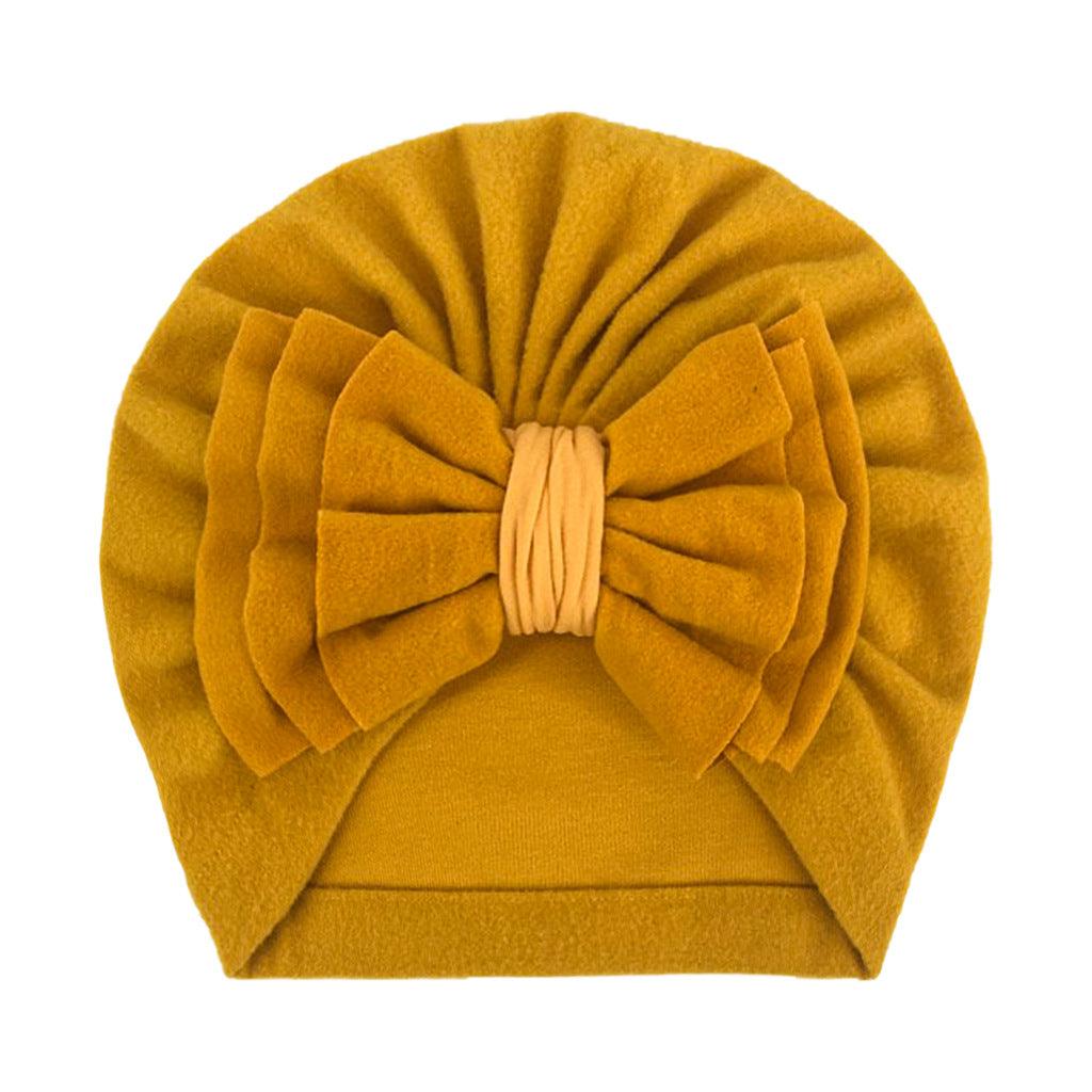 Autumn and Winter Children's Bow Hat Girls' Warm Hat - PrettyKid